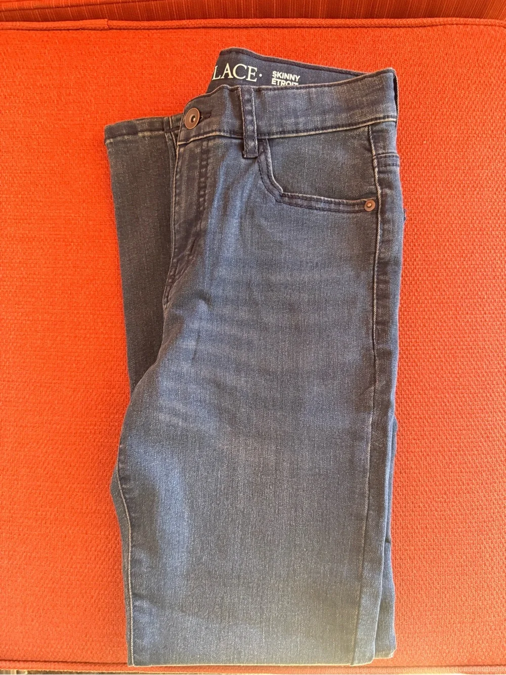 Children’s place Gray Skinny Stretch Jeans - Boys size 12 New